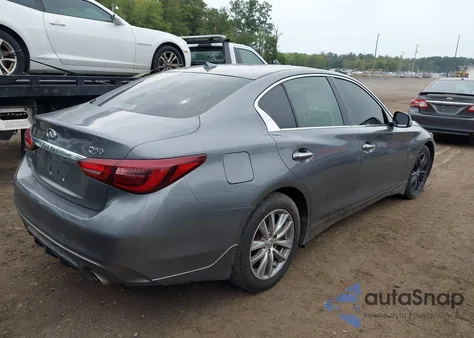 2018 Infiniti Q50 3.0T Luxe z USA, uszkodzony, nr VIN JN1EV7AR2JM434835